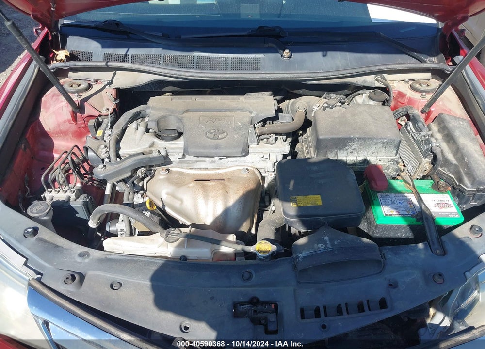 2012 TOYOTA CAMRY VIN: 4T1BF1FK2CU526595