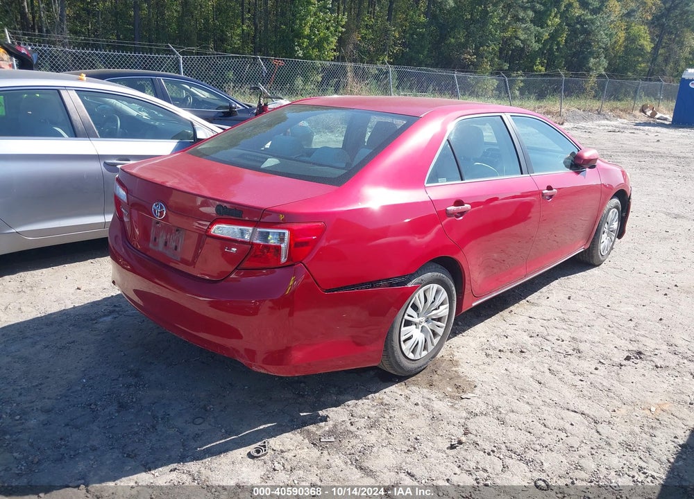 2012 TOYOTA CAMRY VIN: 4T1BF1FK2CU526595