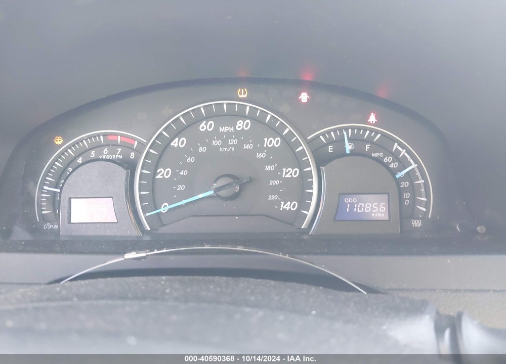 2012 TOYOTA CAMRY VIN: 4T1BF1FK2CU526595