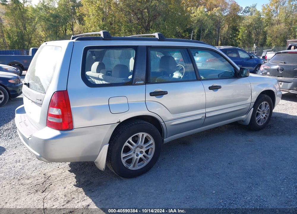 2004 SUBARU FORESTER 2.5XS VIN: JF1SG65614H724927
