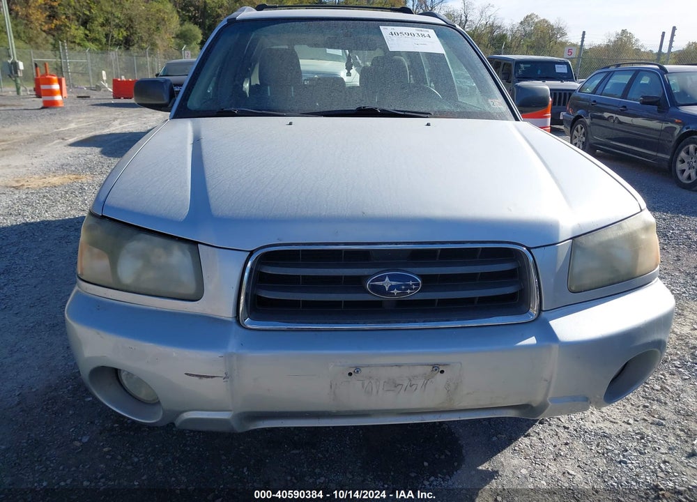 2004 SUBARU FORESTER 2.5XS VIN: JF1SG65614H724927