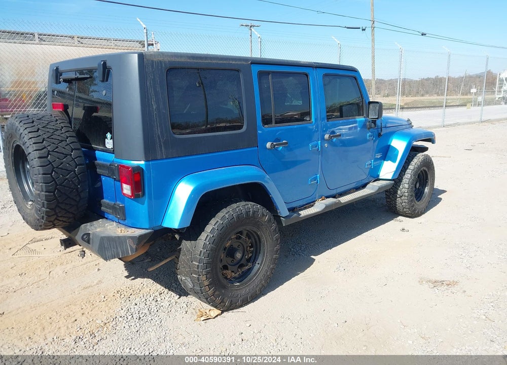 2010 JEEP WRANGLER UNLIMITED SAHARA VIN: 1J4BA5H16AL204991