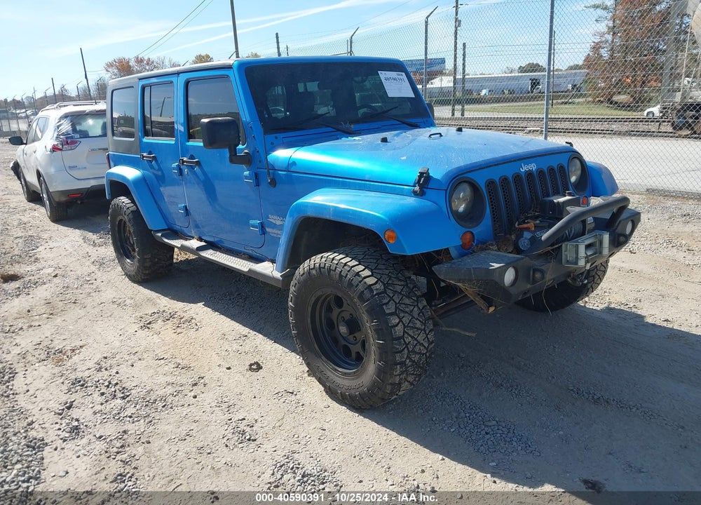 2010 JEEP WRANGLER UNLIMITED SAHARA VIN: 1J4BA5H16AL204991