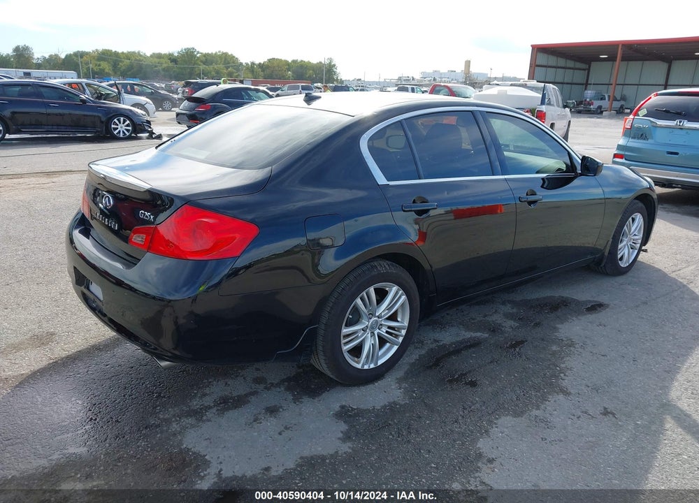 2011 INFINITI G25X VIN: JN1DV6AR3BM650992