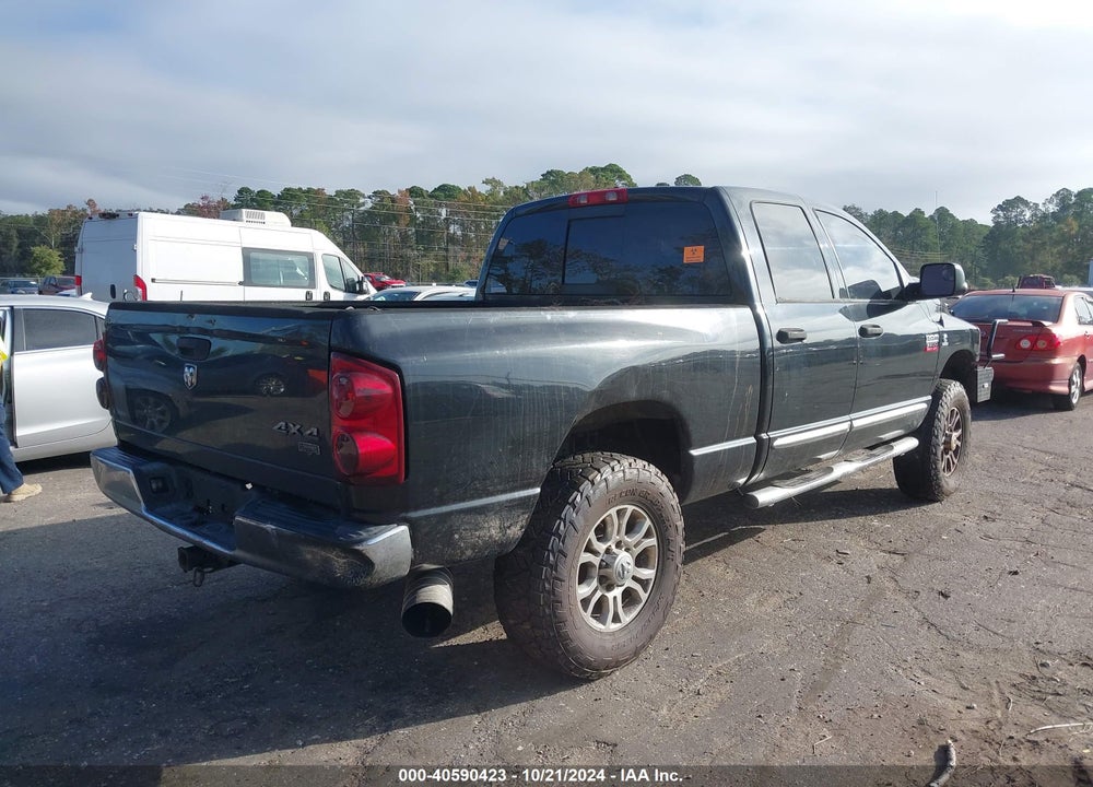 2007 DODGE RAM 3500 LARAMIE VIN: 3D3MX38C27G724394
