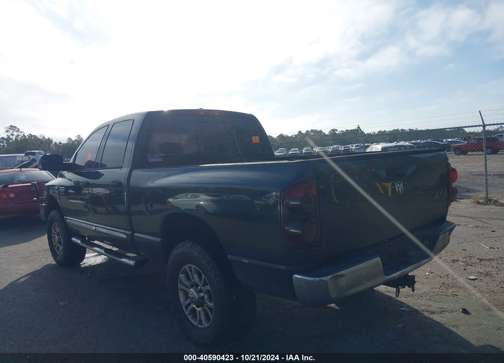 2007 DODGE RAM 3500 LARAMIE VIN: 3D3MX38C27G724394