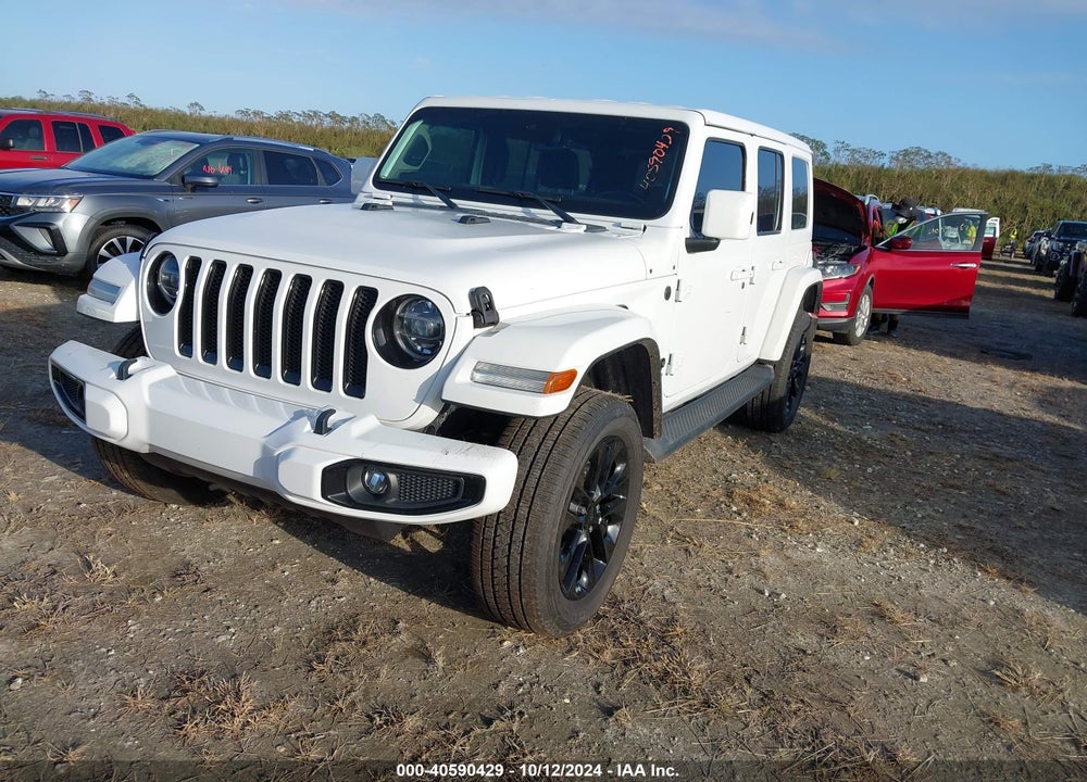 2021 JEEP WRANGLER UNLIMITED HIGH ALTITUDE 4X4 VIN: 1C4HJXEG7MW567470