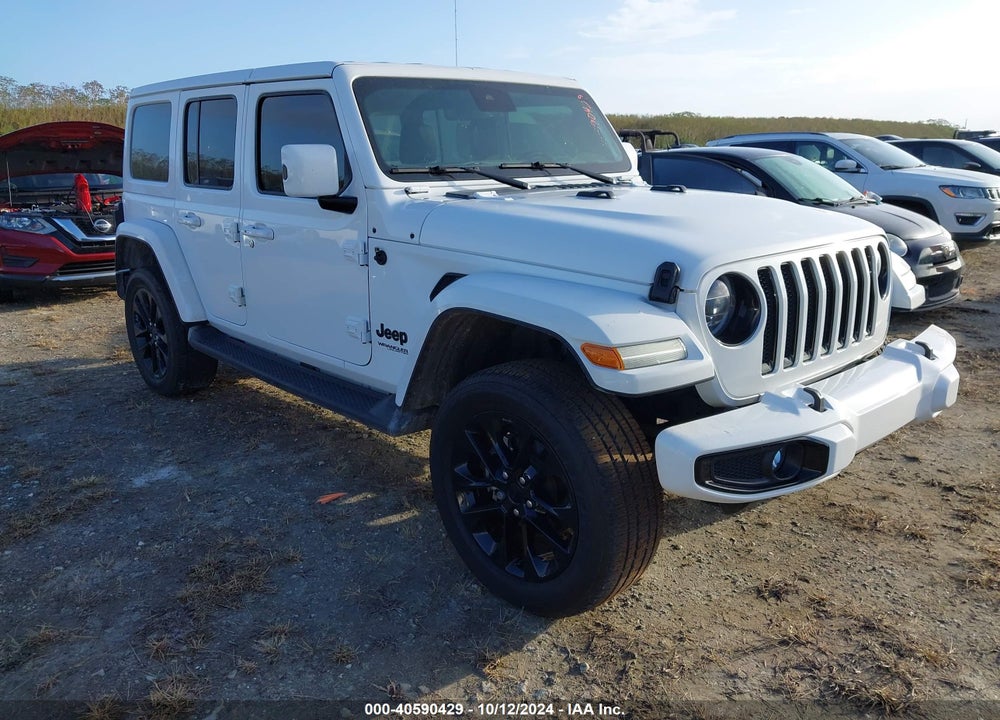 2021 JEEP WRANGLER UNLIMITED HIGH ALTITUDE 4X4 VIN: 1C4HJXEG7MW567470
