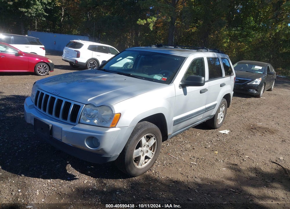 2005 JEEP GRAND CHEROKEE LAREDO VIN: 1J4GR48K45C592438