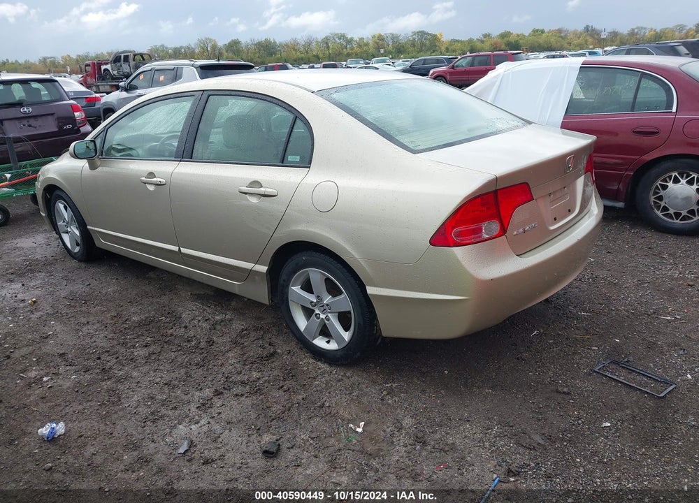 2007 HONDA CIVIC EX VIN: 1HGFA16817L034792