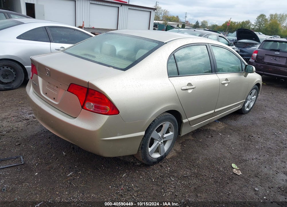 2007 HONDA CIVIC EX VIN: 1HGFA16817L034792