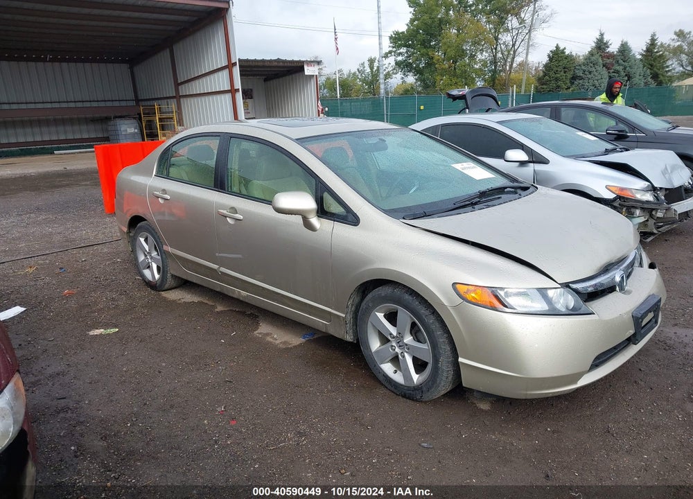 2007 HONDA CIVIC EX VIN: 1HGFA16817L034792