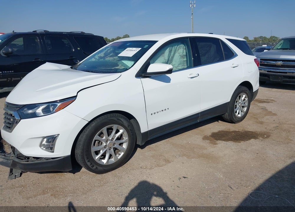 2018 CHEVROLET EQUINOX LT VIN: 2GNAXSEV9J6245833
