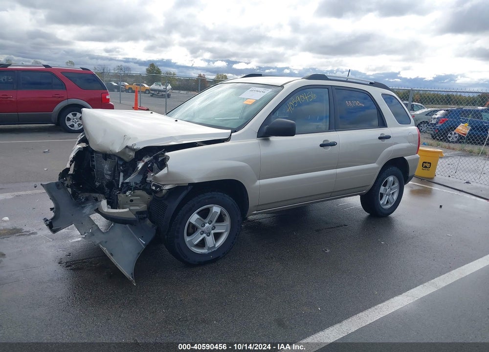 2009 KIA SPORTAGE LX V6 VIN: KNDJE723397571976