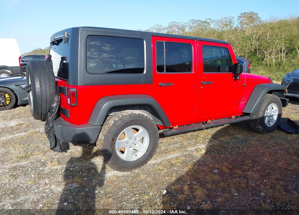 2016 JEEP WRANGLER UNLIMITED SPORT VIN: 1C4BJWDG1GL219686