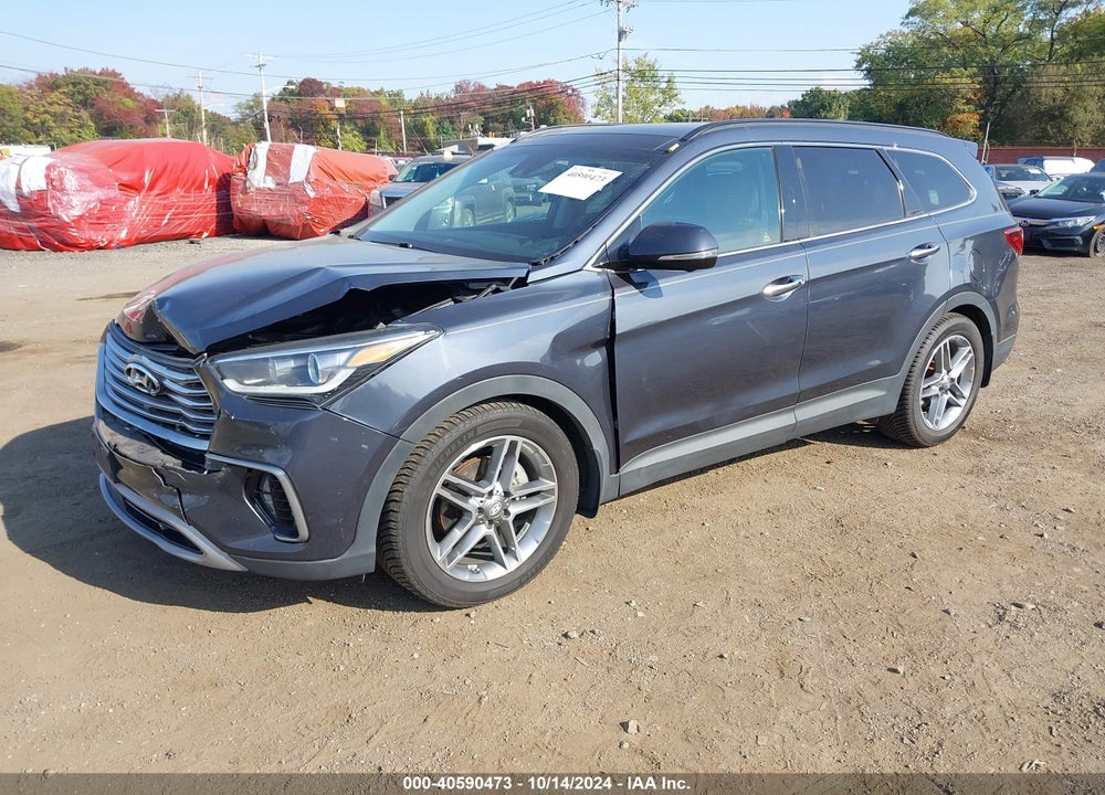 2017 HYUNDAI SANTA FE SE ULTIMATE VIN: KM8SRDHF9HU248245