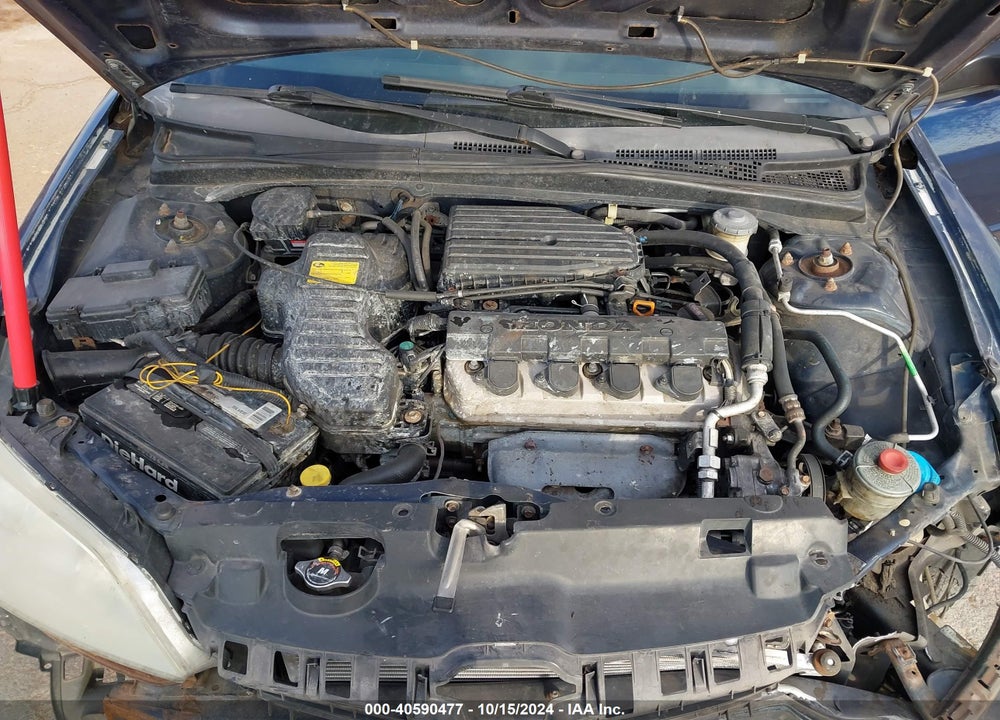 2005 HONDA CIVIC LX VIN: 2HGES16545H536334