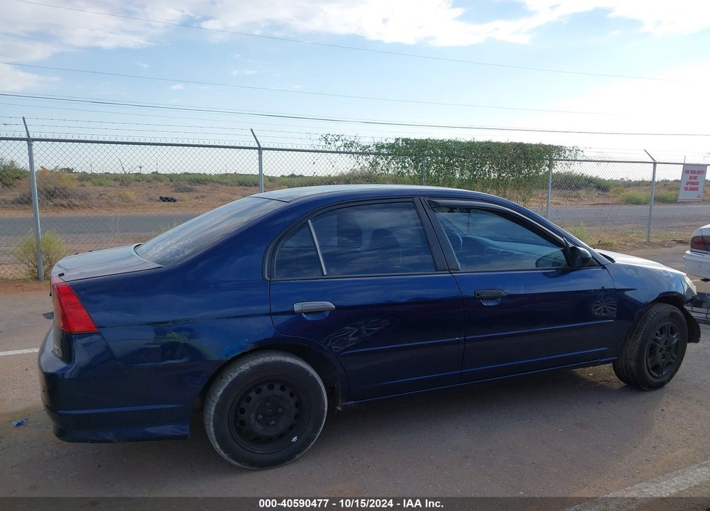 2005 HONDA CIVIC LX VIN: 2HGES16545H536334