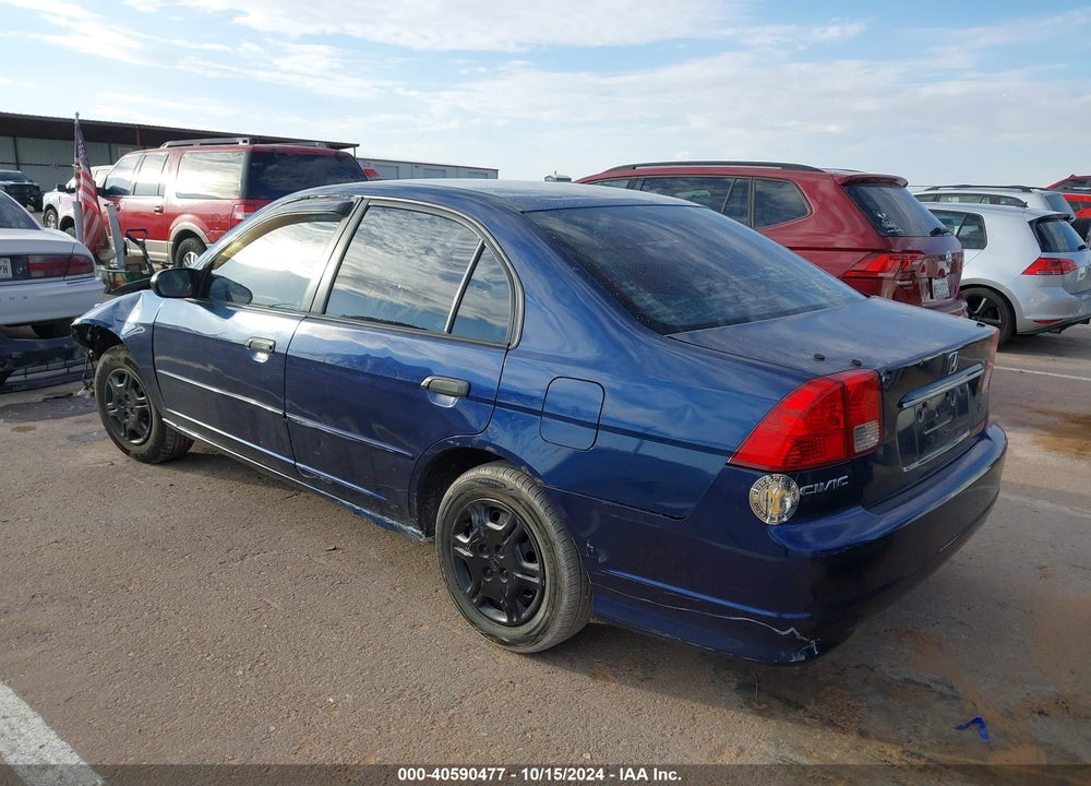 2005 HONDA CIVIC LX VIN: 2HGES16545H536334