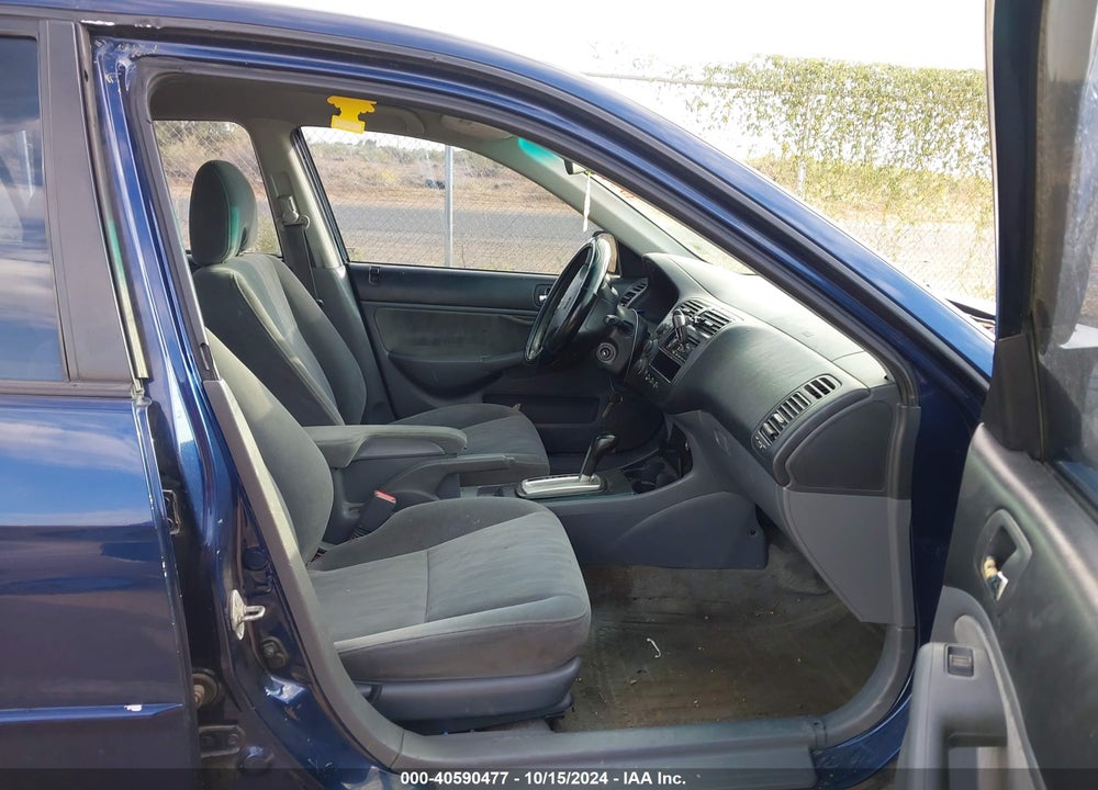 2005 HONDA CIVIC LX VIN: 2HGES16545H536334