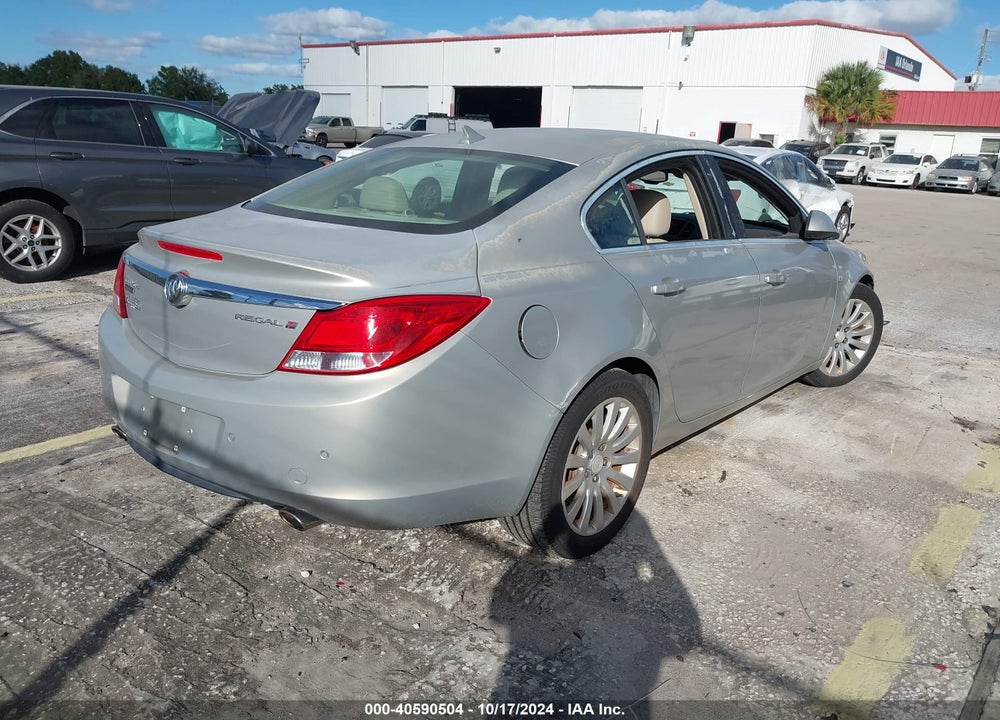 2011 BUICK REGAL CXL TURBO RUSSELSHEIM VIN: W04GY5GV0B1106784
