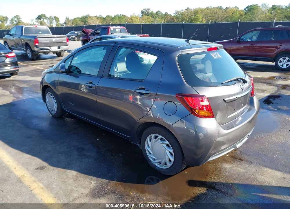 2017 TOYOTA YARIS L VIN: VNKKTUD30HA086242