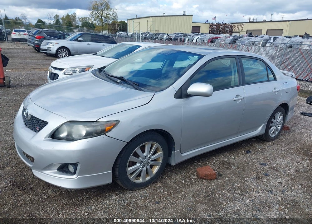 2009 TOYOTA COROLLA S VIN: 1NXBU40E29Z006464