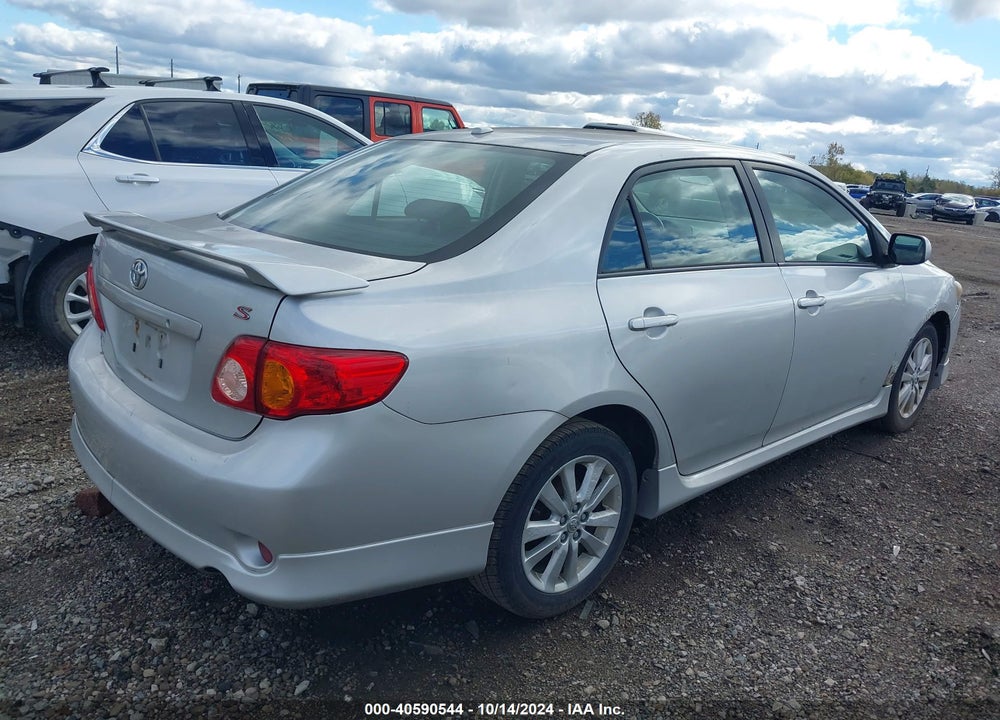2009 TOYOTA COROLLA S VIN: 1NXBU40E29Z006464