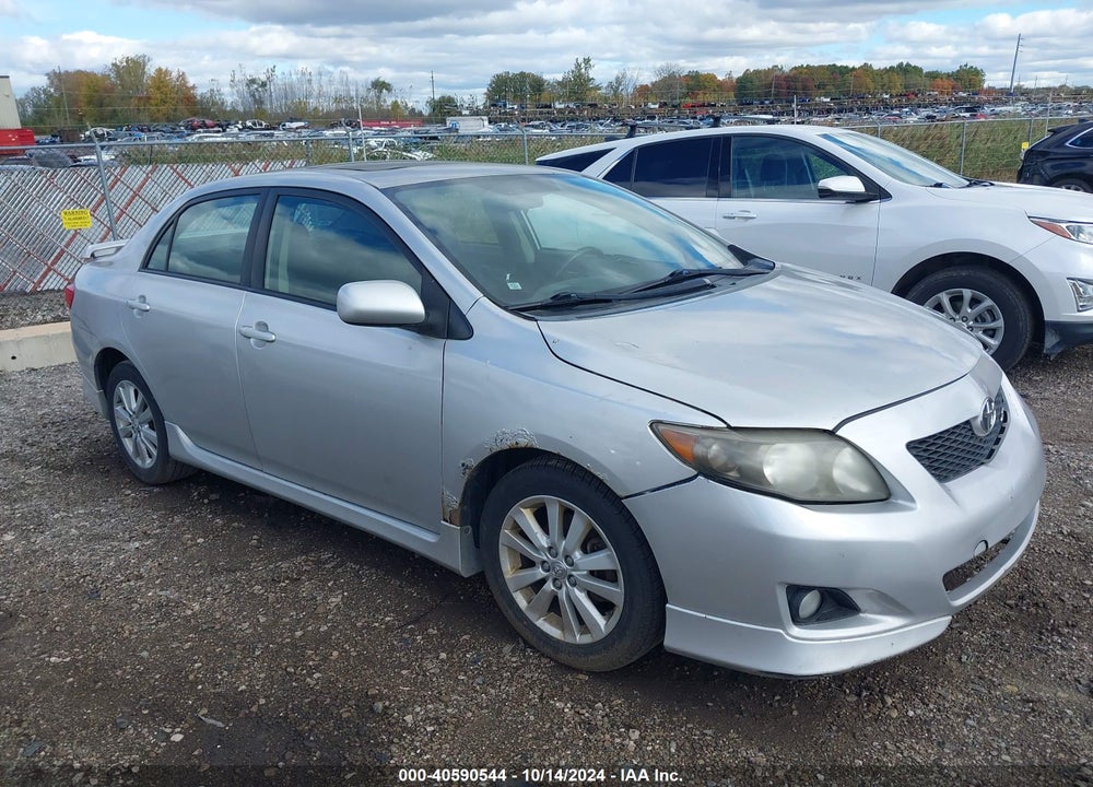 2009 TOYOTA COROLLA S VIN: 1NXBU40E29Z006464