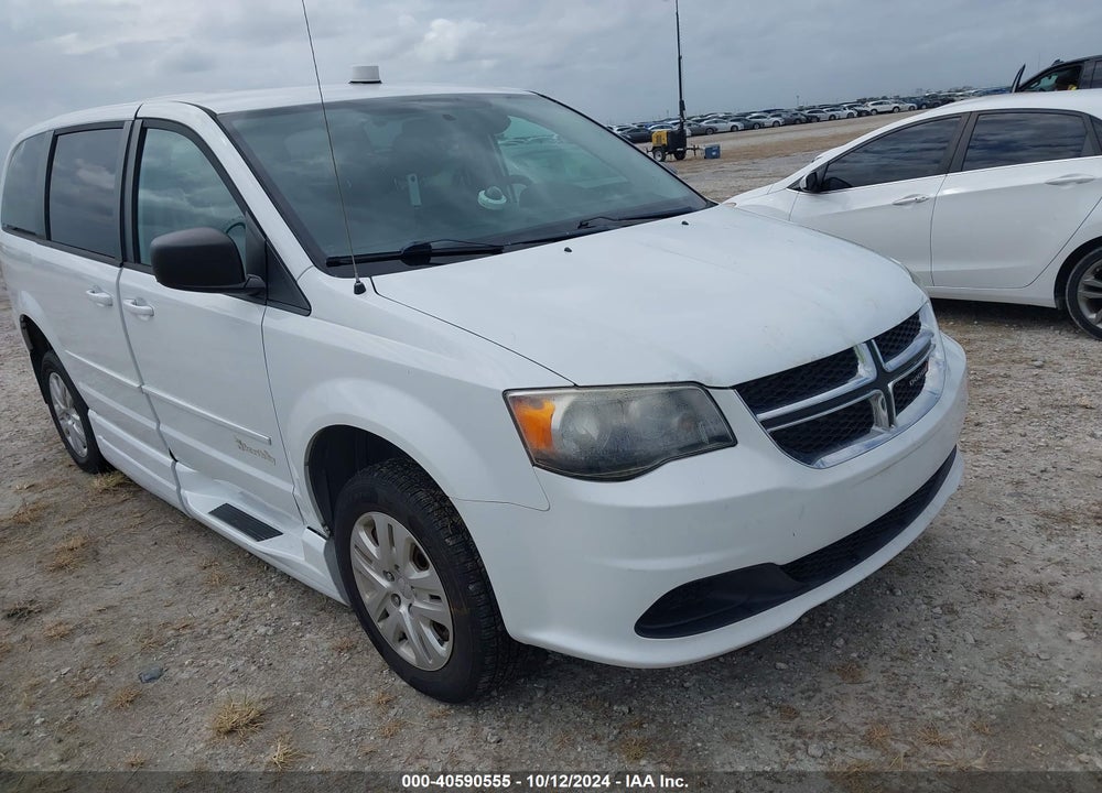 2016 DODGE GRAND CARAVAN SE VIN: 2C7WDGBG7GR322638