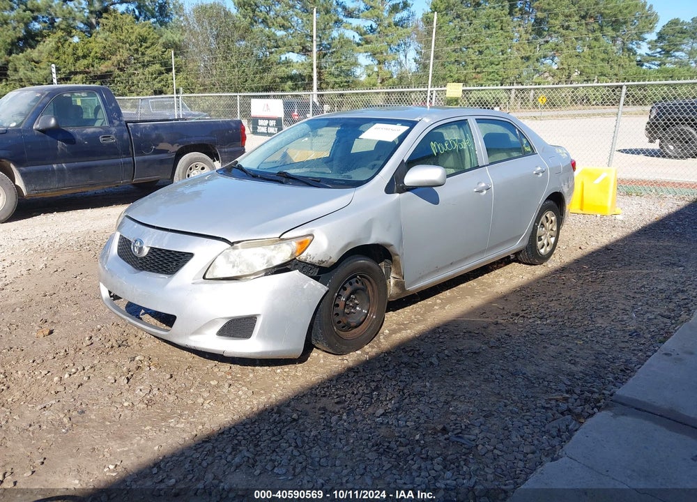 2009 TOYOTA COROLLA LE VIN: JTDBL40E699037887