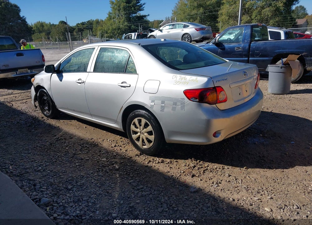 2009 TOYOTA COROLLA LE VIN: JTDBL40E699037887