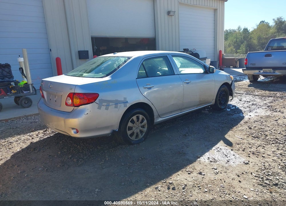 2009 TOYOTA COROLLA LE VIN: JTDBL40E699037887