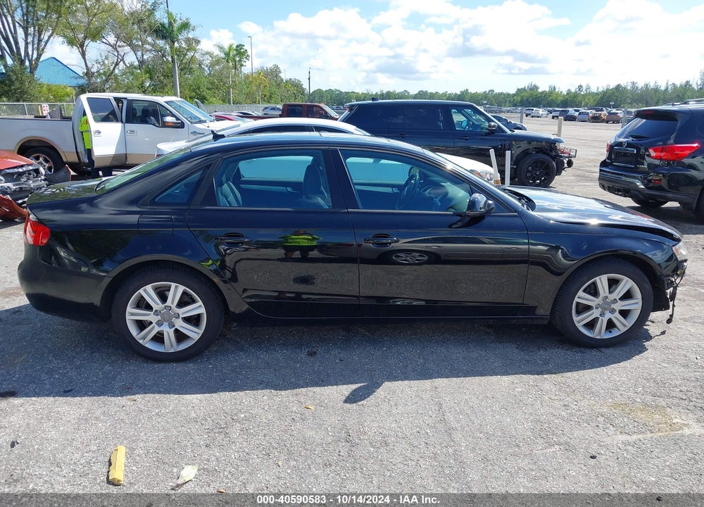 2010 AUDI A4 2.0T PREMIUM VIN: WAUAFAFL8AN003501