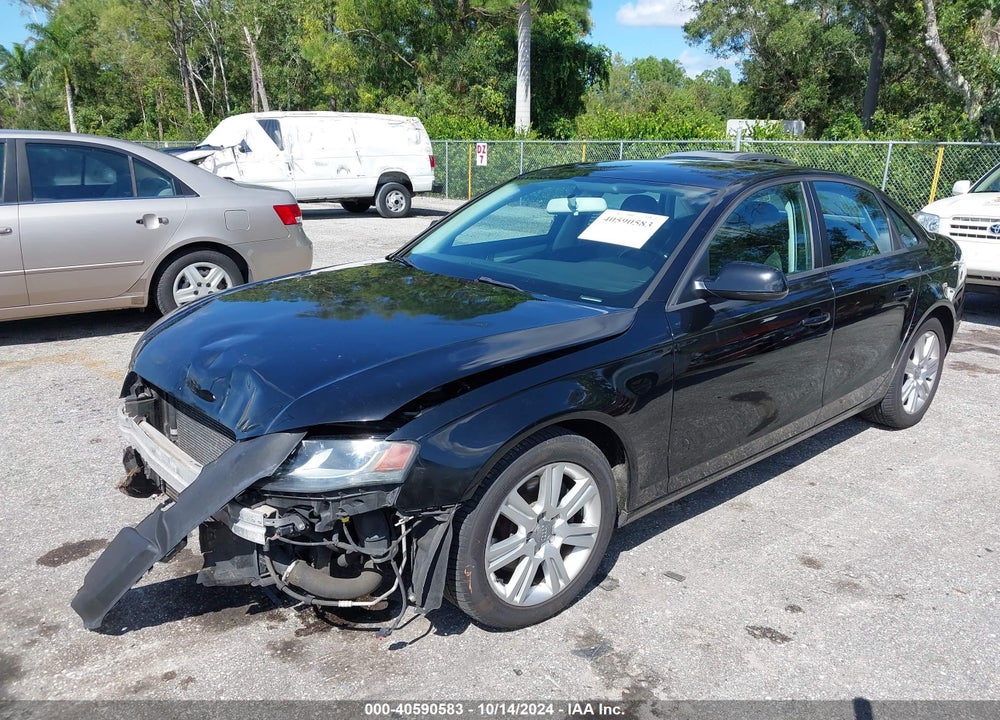 2010 AUDI A4 2.0T PREMIUM VIN: WAUAFAFL8AN003501