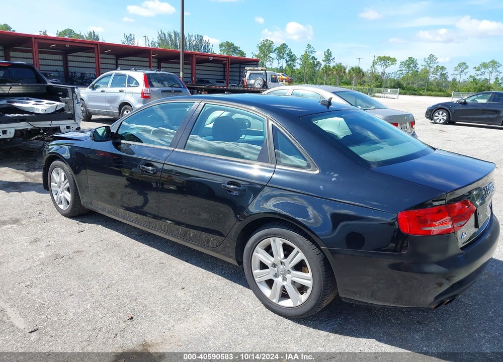 2010 AUDI A4 2.0T PREMIUM VIN: WAUAFAFL8AN003501
