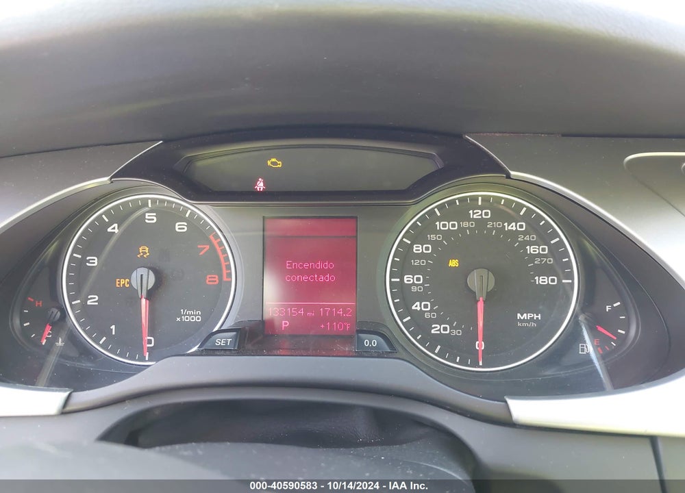 2010 AUDI A4 2.0T PREMIUM VIN: WAUAFAFL8AN003501