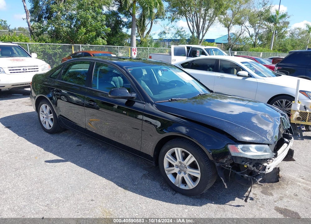 2010 AUDI A4 2.0T PREMIUM VIN: WAUAFAFL8AN003501