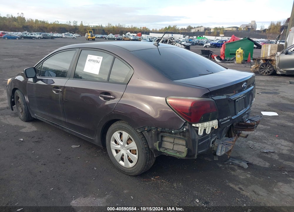 2012 SUBARU IMPREZA 2.0I VIN: JF1GJAA61CH014506
