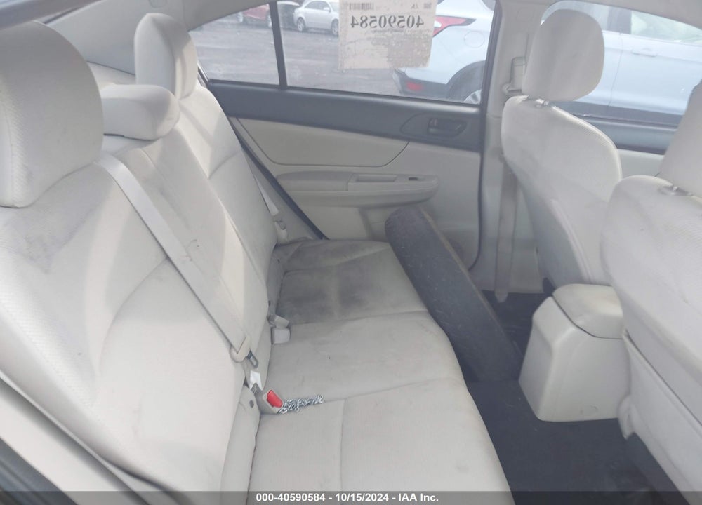 2012 SUBARU IMPREZA 2.0I VIN: JF1GJAA61CH014506