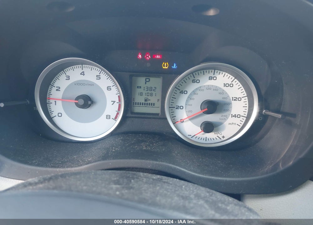 2012 SUBARU IMPREZA 2.0I VIN: JF1GJAA61CH014506