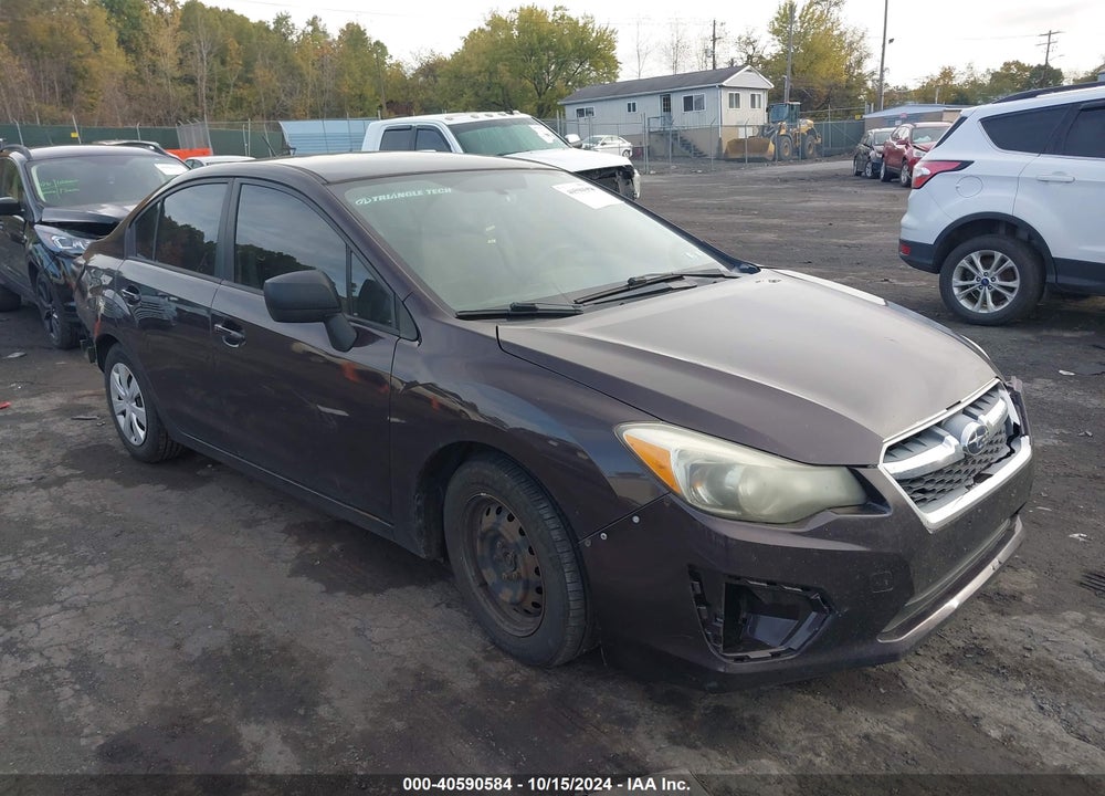 2012 SUBARU IMPREZA 2.0I VIN: JF1GJAA61CH014506