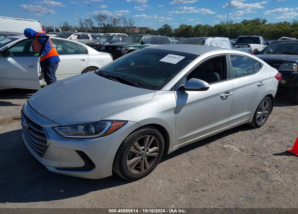 2017 HYUNDAI ELANTRA SE VIN: KMHD84LF7HU146946
