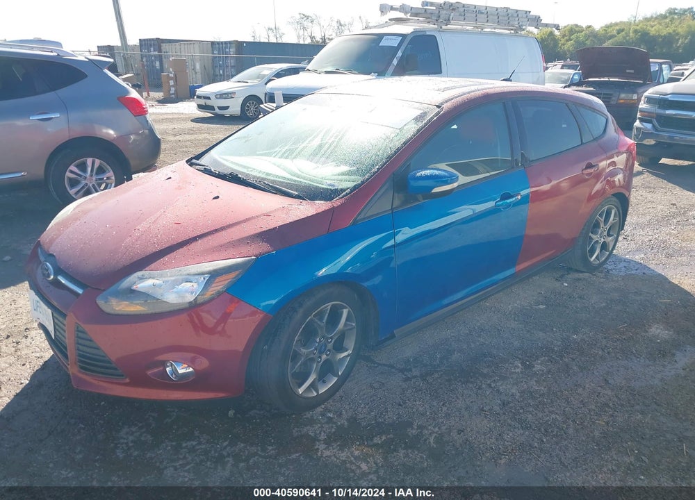 2014 FORD FOCUS SE VIN: 1FADP3K22EL206333