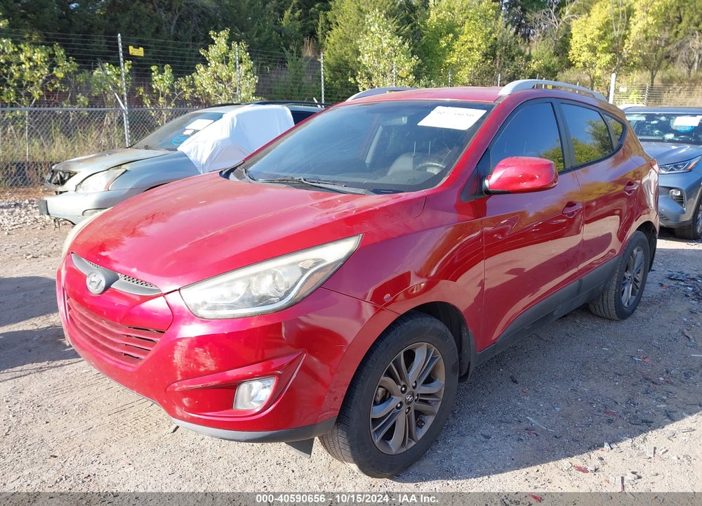 2014 HYUNDAI TUCSON SE VIN: KM8JU3AG6EU844805