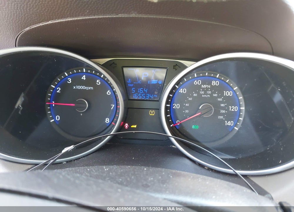 2014 HYUNDAI TUCSON SE VIN: KM8JU3AG6EU844805