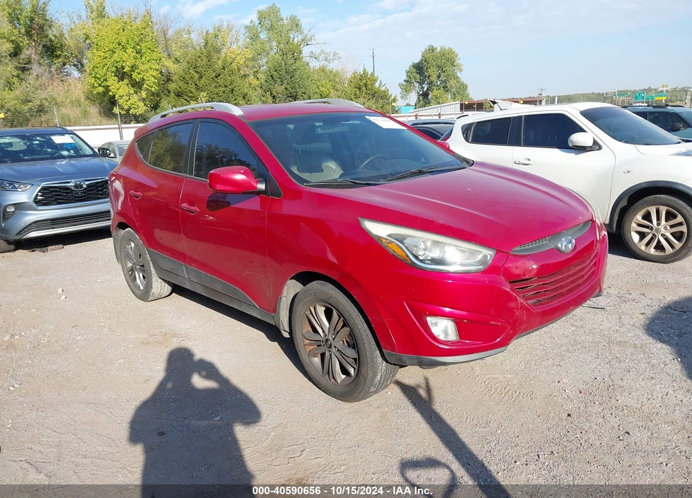 2014 HYUNDAI TUCSON SE VIN: KM8JU3AG6EU844805