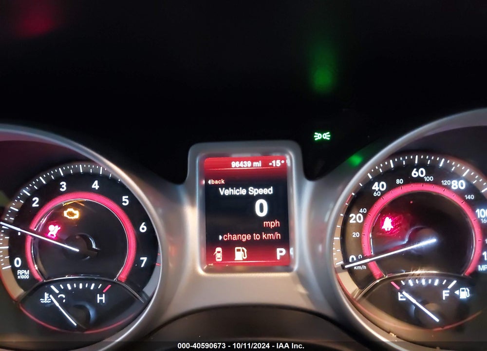 2015 DODGE JOURNEY SXT VIN: 3C4PDDBG7FT634275