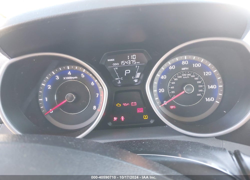 2013 HYUNDAI ELANTRA GLS VIN: KMHDH4AE8DU880578