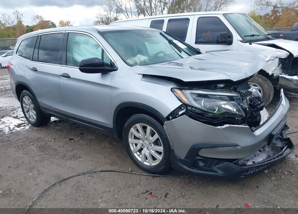 2019 HONDA PILOT LX VIN: 5FNYF6H17KB093282